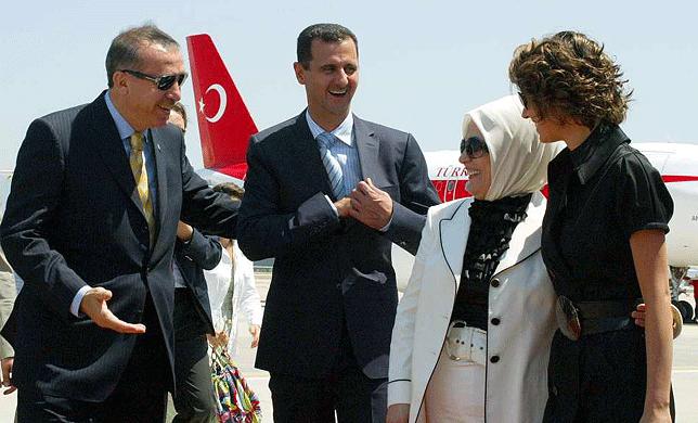 Erdogan, Bashar al-Assad, Syria, Turkey