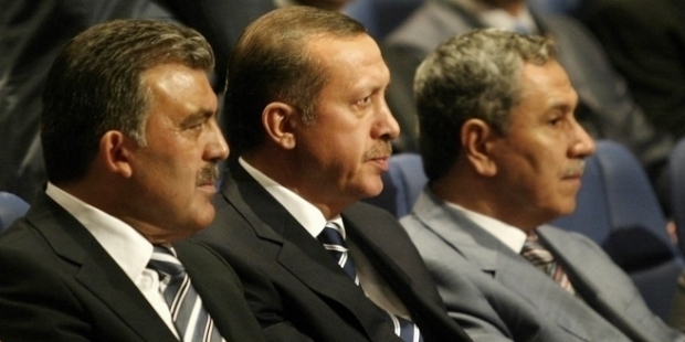 Erdogan, Gul, Arinc, split