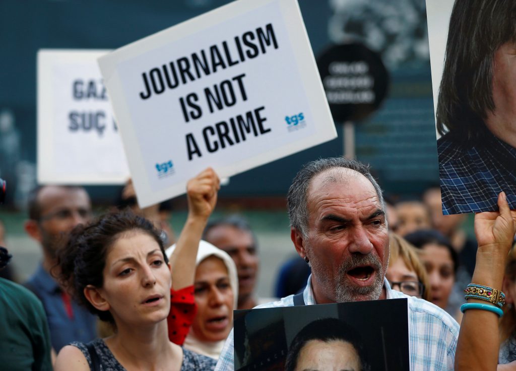 Turkey, jailed journalists, CPJ, press freedom