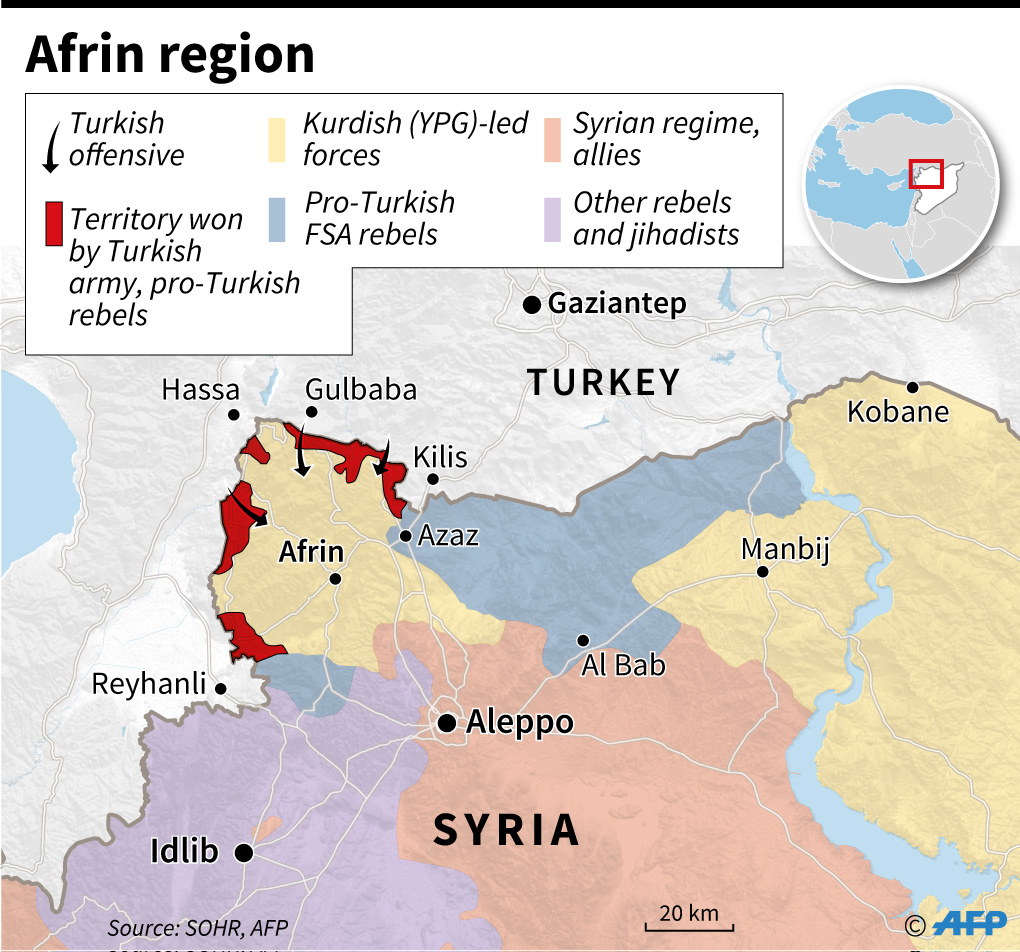 afrin territorial control infographics