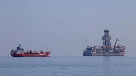 Greek Cyprus, Turkey, gas drilling, warship, Eastern Mediterranean