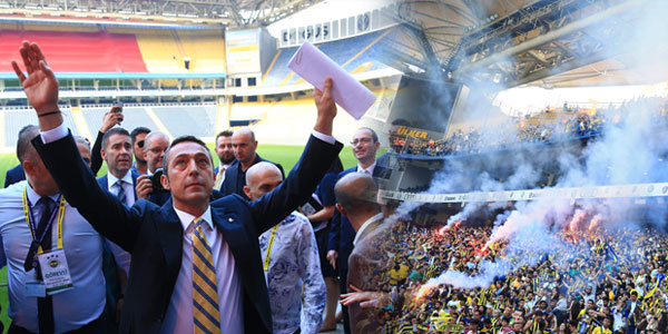 ali koc became a new chairman of Fenerbahce