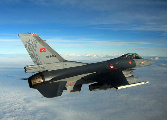 Turkish F-16s intrude to Greek Airspace