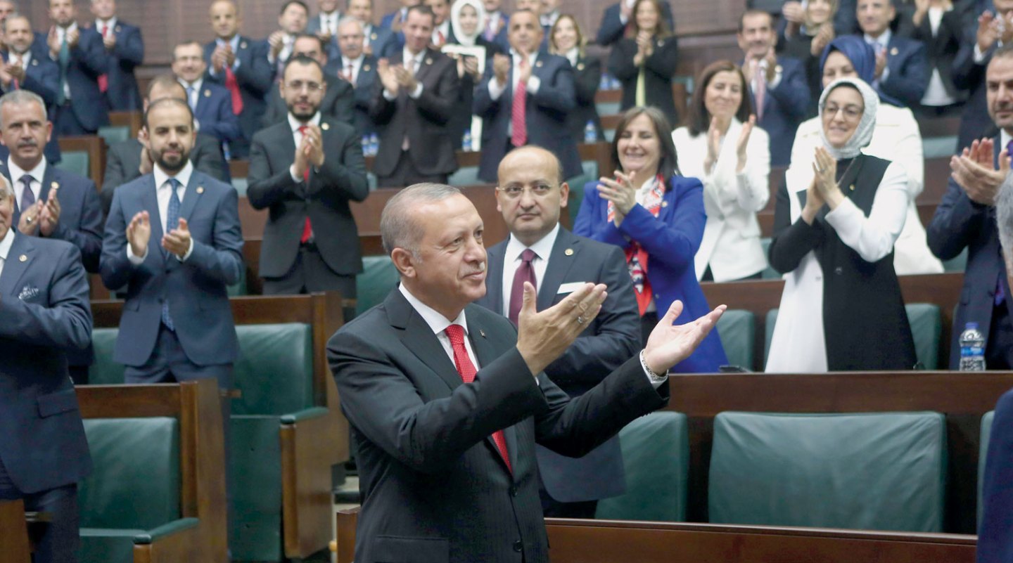 President Erdogan takes his oath in Parliament