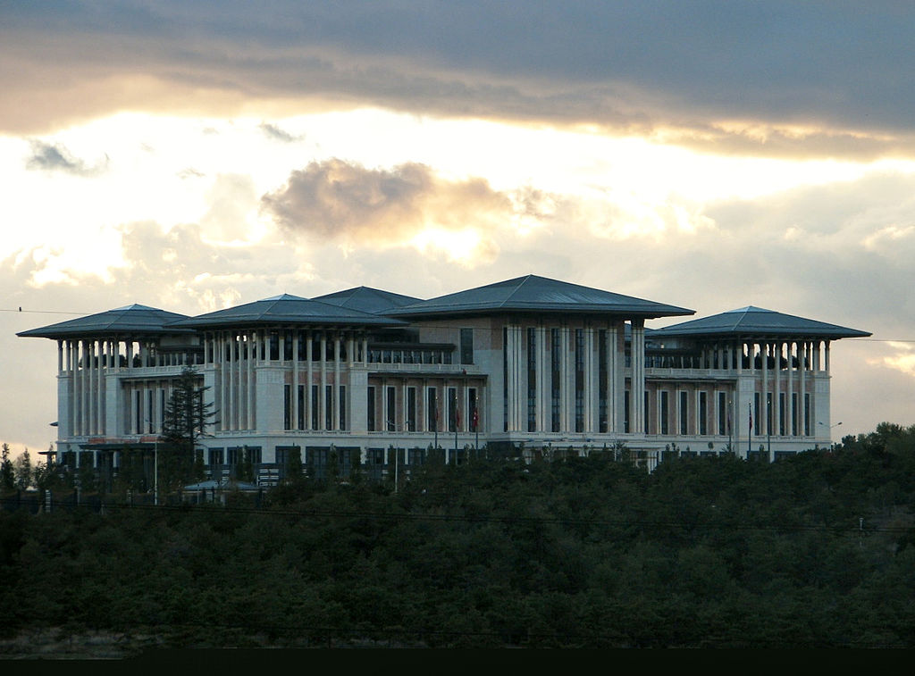 Turkey's presidential palace.