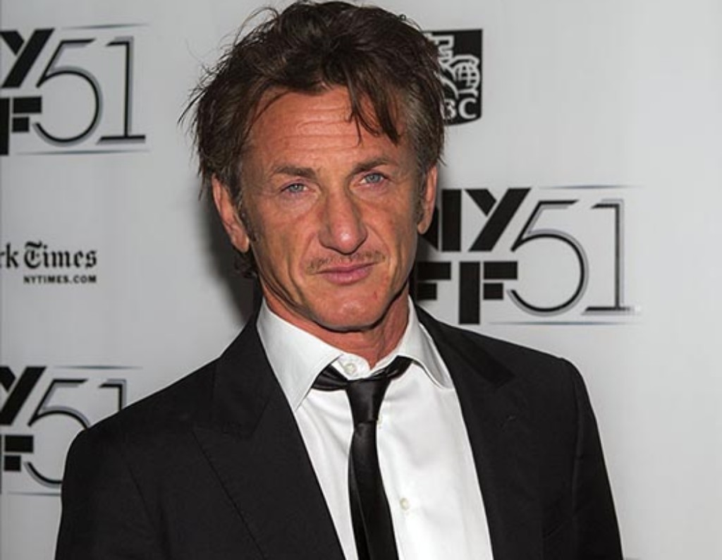 American actor Sean Penn poses on the red carpet at red carpet at the 51st New York Film Festival in 2013.